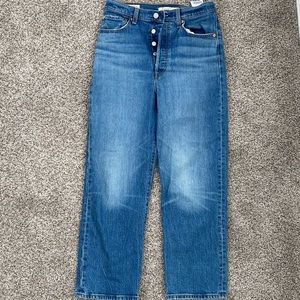 LEVIS ribcage denim